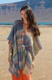 Lana Grossa PONCHO EN MOTIF FILET Mosaico