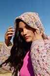 Lana Grossa VESTE A CAPUCHE EN BRIDES Torto