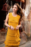 Lana Grossa ROBE EN MIXE DE MOTIFS Campo
