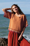Lana Grossa PULL EN BRIDES AVEC BODURES AU MOTIF ANANAS Diversa