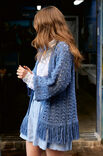 Lana Grossa CARDIGAN MOTIF ÉVENTAIL Summer Cashmere
