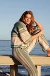 Lana Grossa PULL EN BRIDE AVEC MOTIF GRAPHIQUE DANS UN FOND EN FILET Summer Cashmere