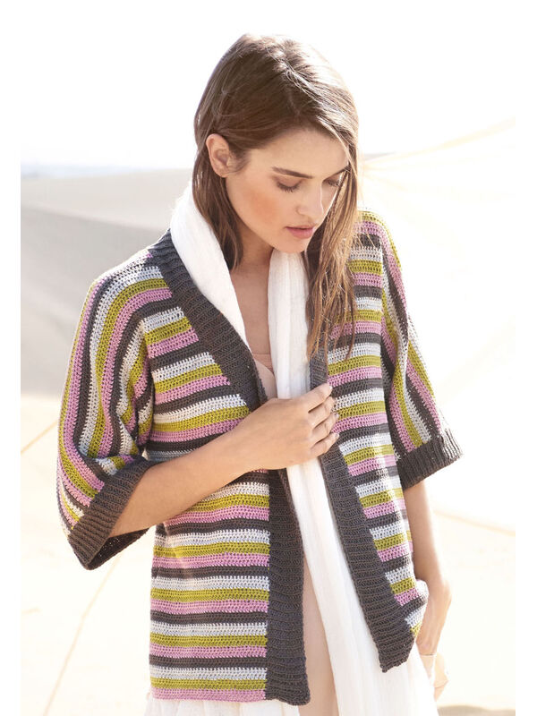 Lana Grossa GILET Solo Lino