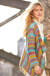 Lana Grossa GILET Alta Moda Cotolana & Alta Moda Cotolana Print