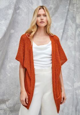 VESTE Ecopuno de Lana Grossa