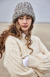 Lana Grossa BONNET EN CÔTES ANGLAISES Cool Merino Print