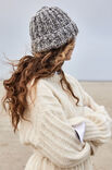 Lana Grossa BONNET EN CÔTES ANGLAISES Cool Merino Print