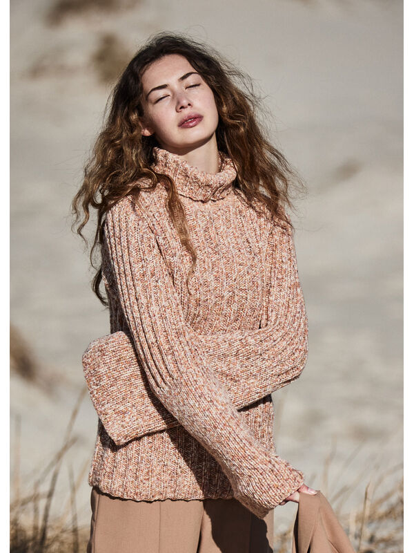 Lana Grossa PULL CÔTELÉ Cool Merino Print