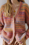 Lana Grossa GILET EN CÔTES ANGLAISES Silkhair Print
