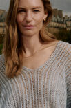 Lana Grossa PULL AVEC ENCOLURE EN V Puno Luce