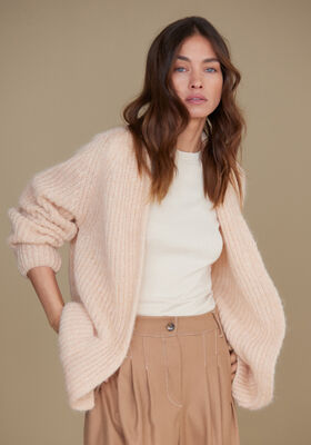 GILET RAGLAN Setasuri de Lana Grossa