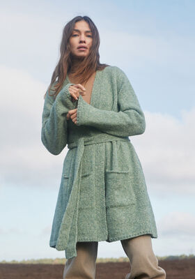 MANTEAU COURT Spuma de Lana Grossa
