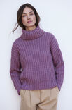 Lana Grossa PULL À COL ROULÉ New Classic