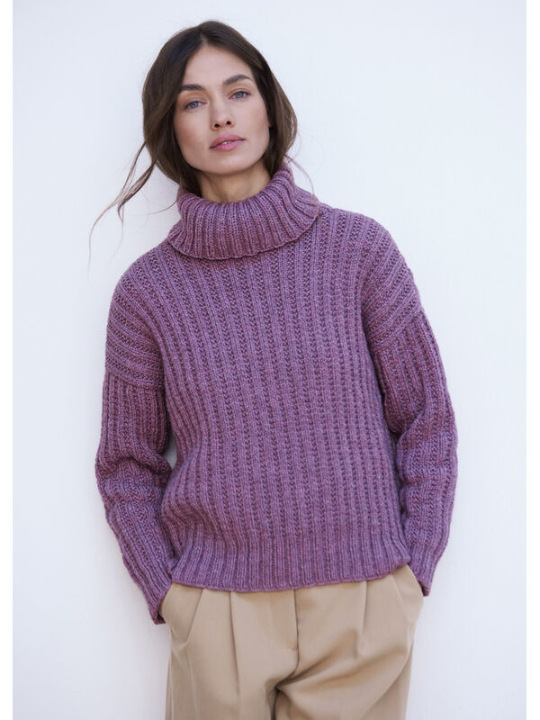 Lana Grossa PULL À COL ROULÉ New Classic
