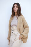 Lana Grossa GILET EN CÔTES ANGLAISES Cool Merino Big & Cool Merino