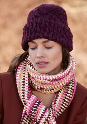 BONNET AU CROCHET Cool Merino de Lana Grossa