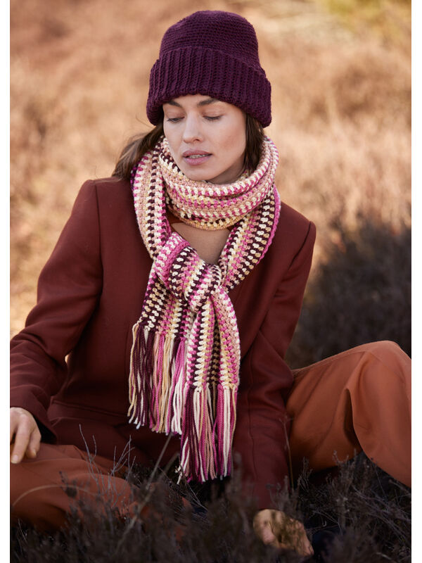Lana Grossa CHÂLE AU CROCHET Cool Merino