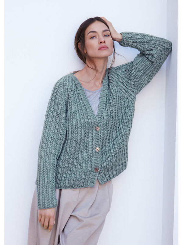 Lana Grossa GILET RAGLAN New Classic
