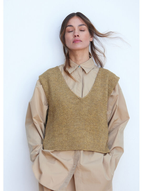 Lana Grossa PULL AVEC UNE ENCOLURE EN V New Classic