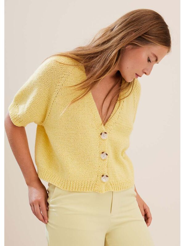 Lana Grossa GILET RAGLAN Summer Softness
