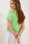 Lana Grossa PULL À MANCHES COURTES Gelato Vintage