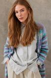 Lana Grossa GILET LONG Gianna & Silkhair