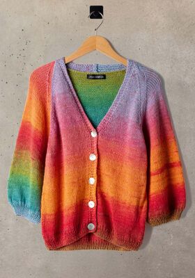 GILET RAGLAN Cotonella de Lana Grossa