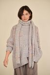 Lana Grossa ÉCHARPE Alpaca Air II & Cassata