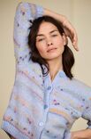 Lana Grossa GILET AVEC DES MANCHES 3/4 Cassata & Cool Merino
