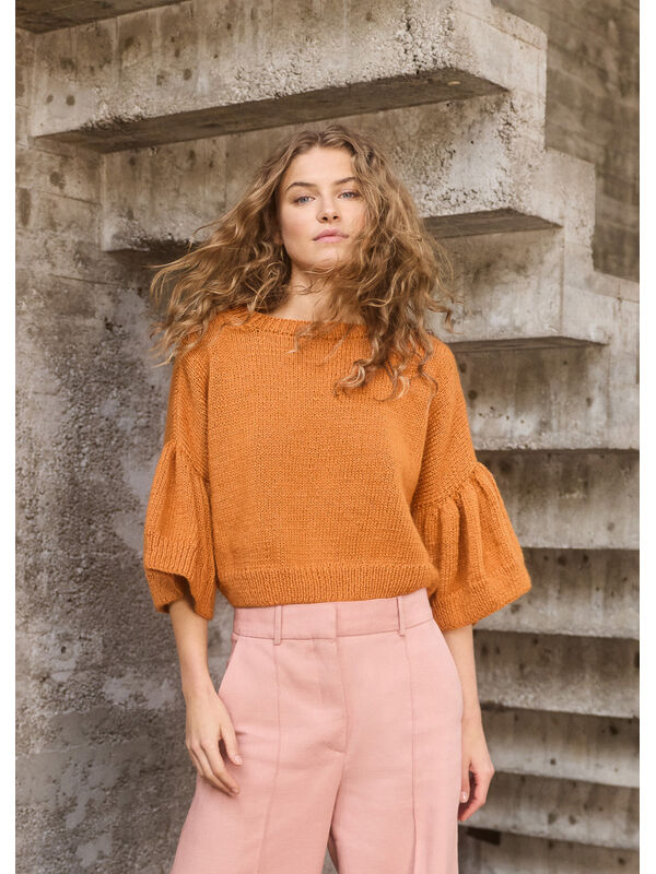 Lana Grossa SHIRT À MANCHES BOUFFANTES Summer Softness