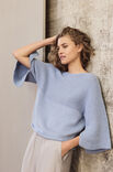 Lana Grossa PULL À MANCHES FENTES Summer Softness