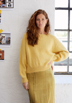 PULL IDA I TOP-DOWN Cool Wool & Silkhair  de Lana Grossa