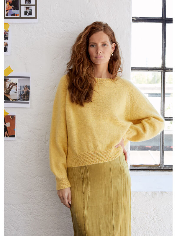 Lana Grossa PULL IDA I TOP-DOWN Cool Wool & Silkhair