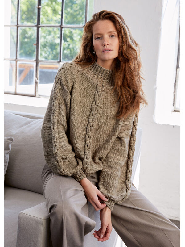 Lana Grossa PULL TOP-DOWN HANNAH I Cool Wool Big Vintage