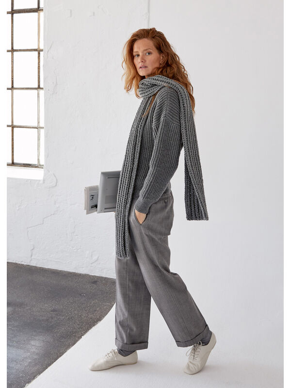 Lana Grossa ÉCHARPE Cool Wool Superbig Mélange
