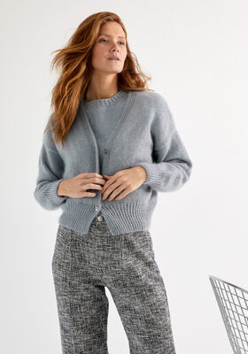 GILET GERDA III Cool Wool & Silkhair de Lana Grossa