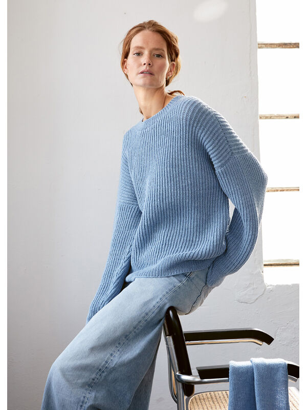 Lana Grossa PULL MARTA III Cool Wool Mélange