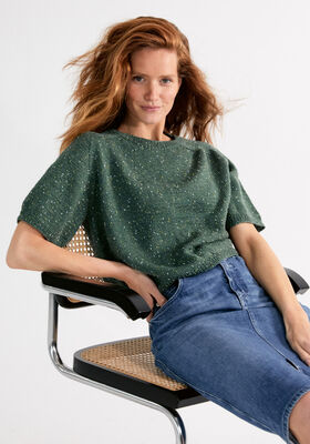 SHIRT HEDDA IV TOP-DOWN Cool Wool Dots de Lana Grossa