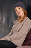 Lana Grossa PULL EN MOTIF TORSADÉ Cool Wool