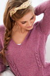 Lana Grossa PULL AVEC UNE ENCOLURE EN V Cool Wool Big Melange