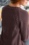 Lana Grossa PULL RAGLAN AVEC UNE TORSADE Cool Wool Big