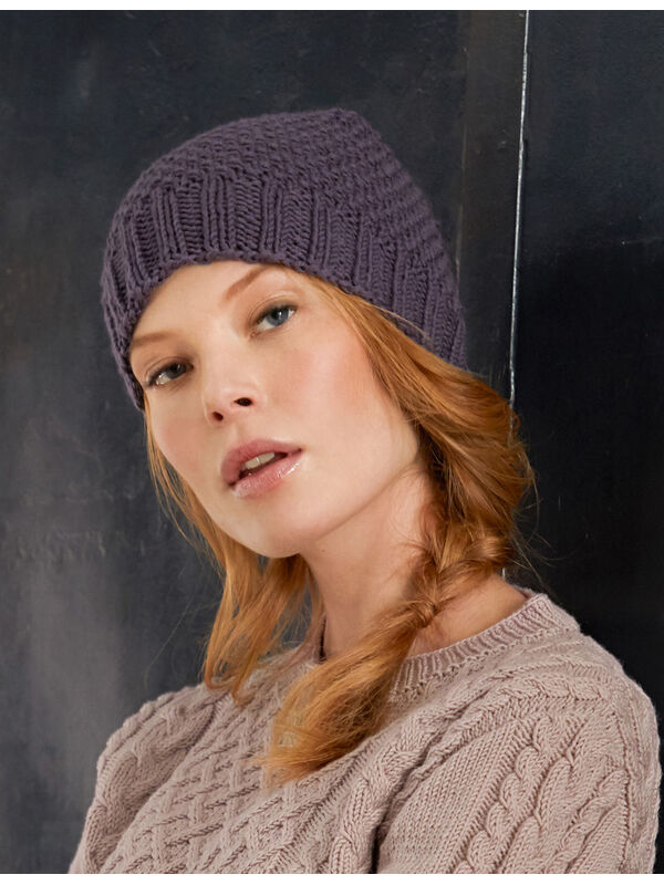 Lana Grossa BONNET EN MOTIF PERLÉ Bingo