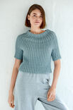 Lana Grossa PULL AVEC UNE PATTE RONDE Cool Wool