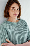 Lana Grossa PULL AVEC UNE PATTE RONDE Cool Wool