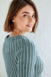 Lana Grossa PULL AVEC UNE PATTE RONDE Cool Wool
