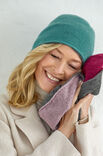 Lana Grossa BONNET RÉVERSIBLE Cool Wool Lace