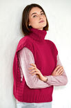Lana Grossa PULL AVEC UN COL ROULÉ Cool Wool