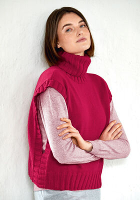 PULL AVEC UN COL ROULÉ Cool Wool de Lana Grossa