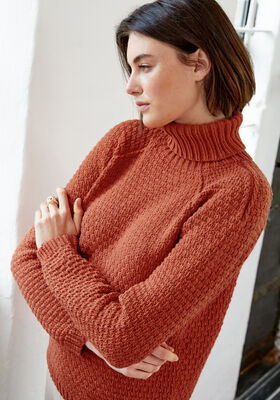PULL RAGLAN DAME Cool Wool de Lana Grossa