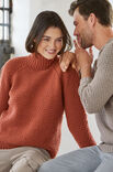 Lana Grossa PULL RAGLAN DAME Cool Wool